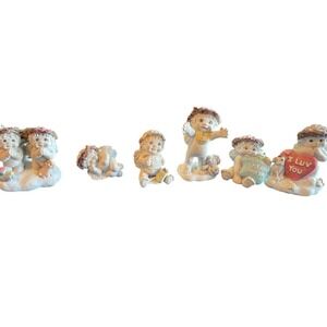 Vintage Dreamsicles Lot of 6 Collectible‎ Figurines Cherubs Angels 1990s
